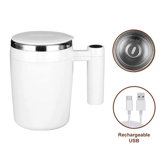 12 Ounce Automatic Stirring Magnetic Mug Rechargeable Model